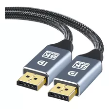 Cable Displayport V1.4, 8k A 60 Hz, 4k A 120 Hz/144 Hz, 2mts