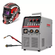 Soldadora Industrial 250a 15kg Mig Mma Tig Flux Crown 33103