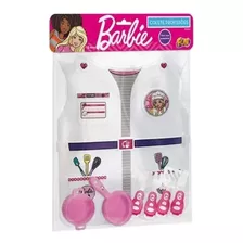 Colete Barbie Profissoes Chef De Cozinha F0007-9 Fun