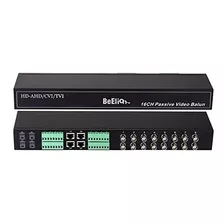 Beelion 16 Canales De Vídeo Balun Bnc A Rj45 Transceptor Pas