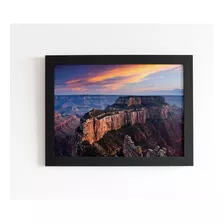 Quadro Art Panorâmico Aéreo Parque Nacional Grand Canyon