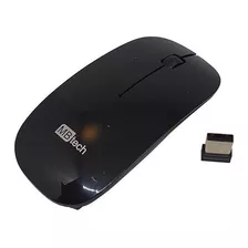 Mouse Sem Fio Wireless Optico Plug And Play 3200dpi 3 Botões Cor Preto