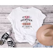 Blusa Feminina Cruz Fé Amor Qualidade Cristã Igreja Pastora