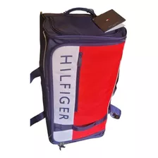 Maleta De Viaje Tommy Hilfiger Grande Con Ruedas De Lona