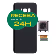 Tampa Para Galaxy S8 Plus G955 Traseira Vidro + Câmera + Nfe