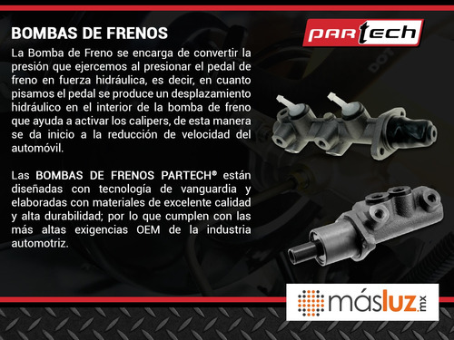 1- Bomba Frenos Gmc Envoy 4.2l 6 Cil 2002/2005 Partech Foto 5