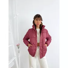 Campera Super Abrigada Puffer Cierre Botones Liviana Calidad