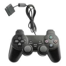 Controle Joystick Ps2 Playstation Com Fio Analógico Game Jog
