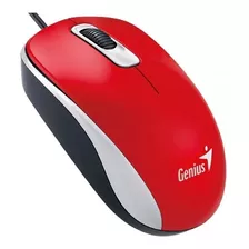 Mouse Genius Dx-110 Usb Rojo Pasión