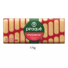 Biscoito Maizena Piraque Kit C/ 20 Und 200 G