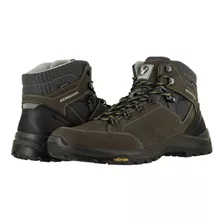 Bota Casual Berrendo Para Caballero Mod 1440 Café Vibram