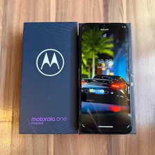 Motorola One Fusion 128gb 5.000mah Com Nf (aceito Trocas)
