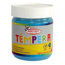 Frasco Tempera Artel 100ml - Los Colores Color Celeste 48