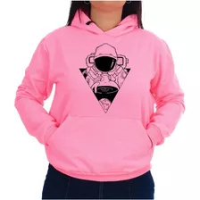 Blusa De Frio Moletom Casaco Agasalho Astronauta Planeta 