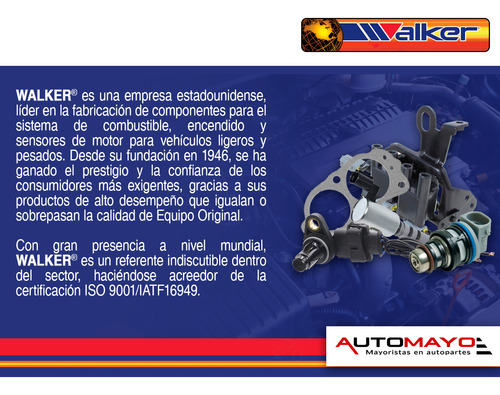Kit Repuesto Fuel Inyection Walker Trans Sport 1990-1991 Foto 3