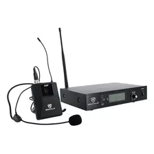 Microfono De Cintillo Rockville Uhf De 60 Metros