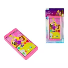 Celular Smartphone Com Som Princesas Brinquedo Infantil Roxo