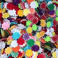 100 Parches Planchar Flores De Margaritas De Colores Al...