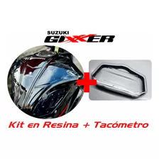 Kit Protector Tanque Calcomanía Gixxer 150 Resina Fi Stop 