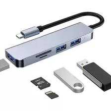 Tipo C Hub 5 En 1 Adaptador Usb C Multi Puerto Usb 3.0 Sd Tf