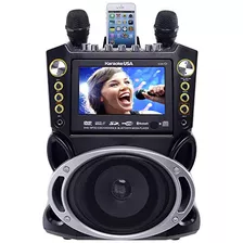 Karaoke Usa Karaoke System - Portátil, Negro (gf844)