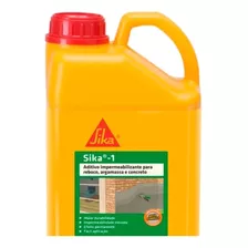 Aditivo Impermeabilizante Sika N.1 Balde Com 3,6 Litros