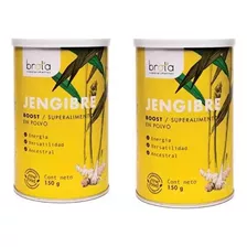 Pack 2 Jengibre Orgánico En Polvo Boost Brota 150g