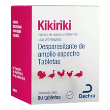 Desparasitante Para Gallos Kikiriki *** 60 Tabs ***