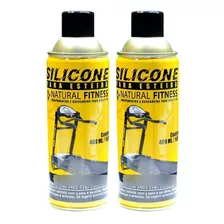 Kit 2 Silicone Spray Para Lubrificar Esteira Eletrica