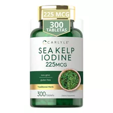 Sea Kelp Iodine Yodo Natural 500 Tabletas Apoyo Tiroides