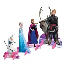 Decoração De Mesa Frozen - 8 Itens