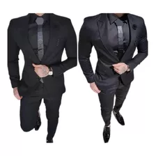 Terno Slim Masculino Completo De Luxo - ( Calça + Blazer )