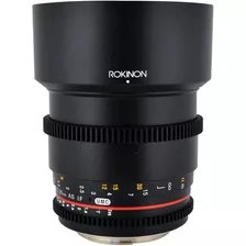 Lente Rokinon 85mm T1.5 Cine Nikon - C/nfe