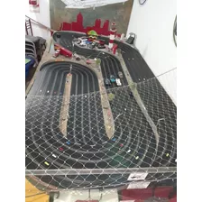 Pista De Scalextric Monza Pro 4 Vías 1,85 X 3,70 Mts