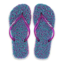 Chinelo Massageador Cleanup Feminino Verde Pink O201-st201