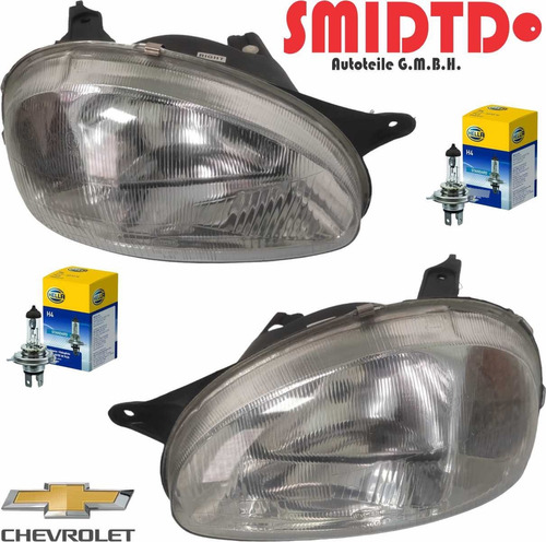 Faros Rayados Manijas Y Focos Chevy Pop 1.6 94-03 Foto 4