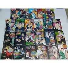 Mangá Demon Slayer 1 Ao 23 Coleção Completa Lacrado 