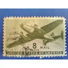 Aviones Estados Unidos Correo Aéreo 1944 De 8c. Estampillas