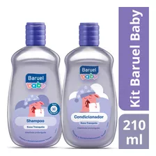 Kit Shampoo E Condicionador Baby Baruel Sono Tranquilo 210ml