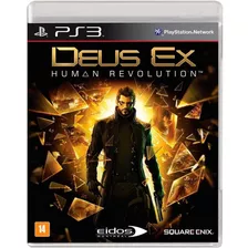 Deus Ex Human Revolution Ps3 Mídia Física Novo Lacrado
