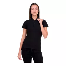 Camiseta Polo Piquet Feminina Básica Lisa Babylook Gola Polo