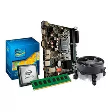 Kit Processador I5 3470 + Placa H61 1155 +16gb Ddr3 1600mhz 