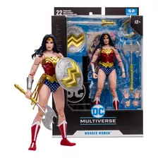 Mcfarlane Figura 7 Dc Edition Mujer Maravilla (clásico)