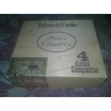 Boleros Del Caribe Puros Clasicos 4 Cds Box 