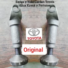 Espiga Y Yoke Cardan Trasero Toyota Hilux Kavak 2008 En Adel