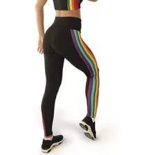 Calça Legging Ginástica Arco Iris Demillus