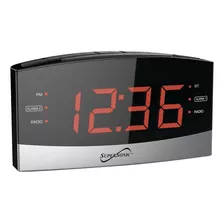 Radio Reloj Digital Bluetooth Pantalla Led Sc-381 Supersonic