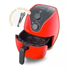 Fritadeira Multilaser 1500w 4litros 220v Vermelha Air Fryers Cor Vermelho Frequência 60hz