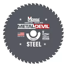 Morse Metal Devil Csm948fsc, Hoja De Sierra Circular, Punta 