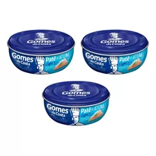 Kit C/3 Patê De Atum Light Gomes Da Costa Lata 150g